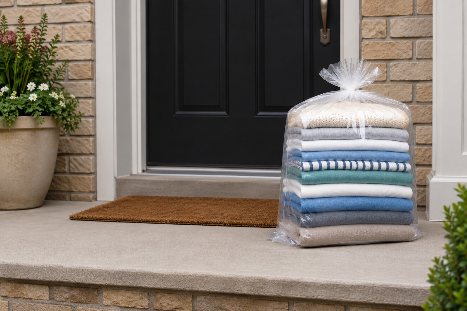 Laundrydelivery Plasticblue